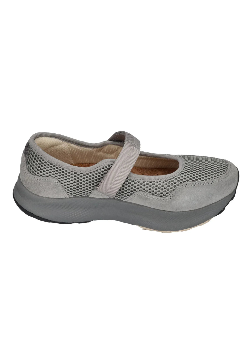 WODEN Damen Sandalen MARY MESH WL635 autumn grey