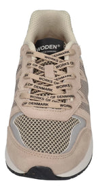 WODEN Damen Sneakers RIGMOR OPEN MESH WL702 coffee cream