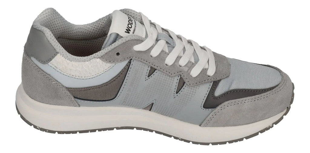 WODEN Damen Sneakers RIGMOR REFLECTIVE WL744 grey