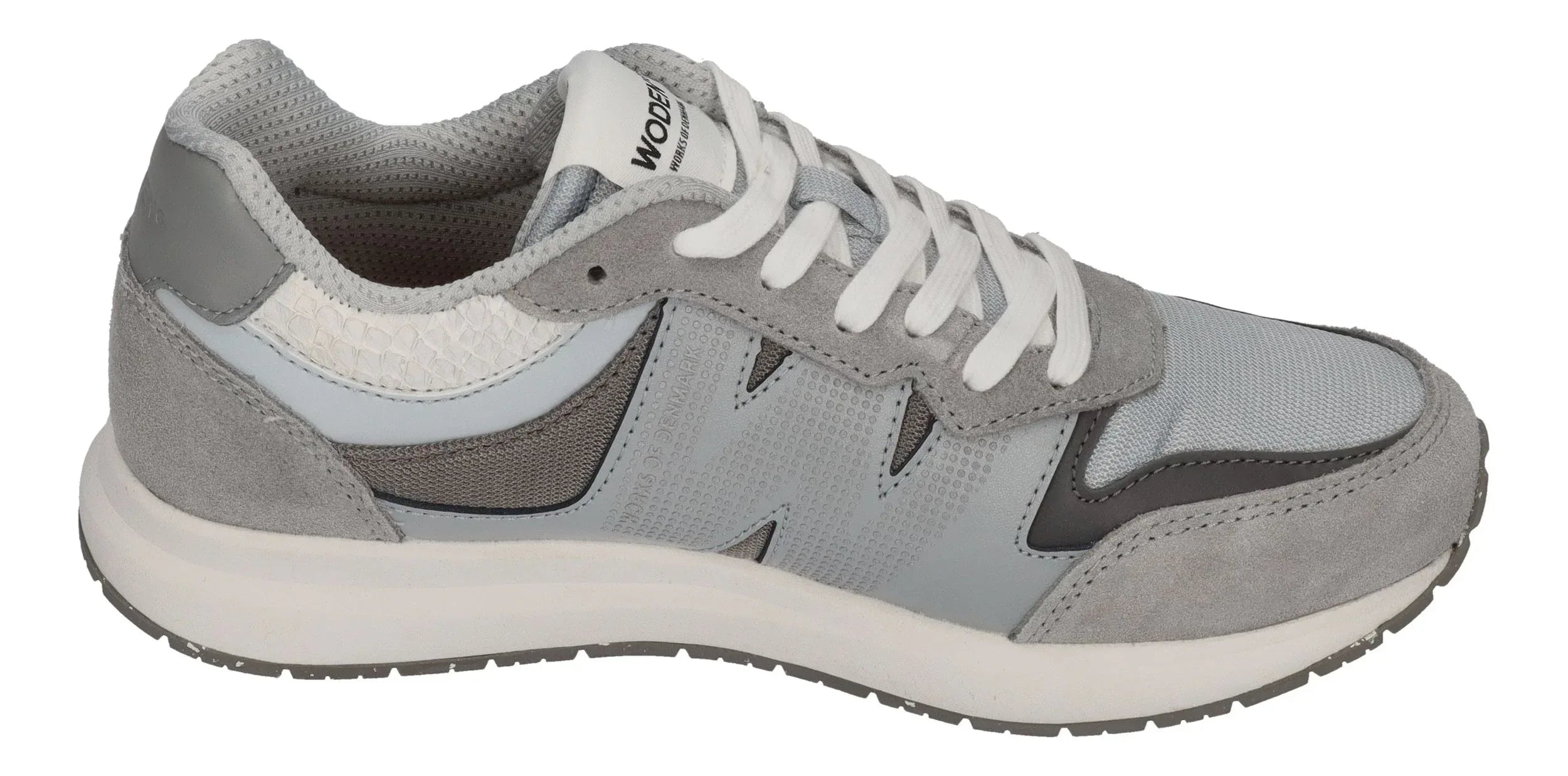 WODEN Damen Sneakers RIGMOR REFLECTIVE WL744 grey