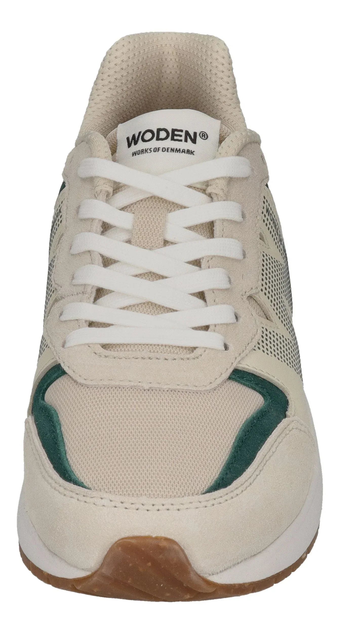 WODEN Damen Sneakers RIGMOR WL593 - blanc de blanc deep forrest