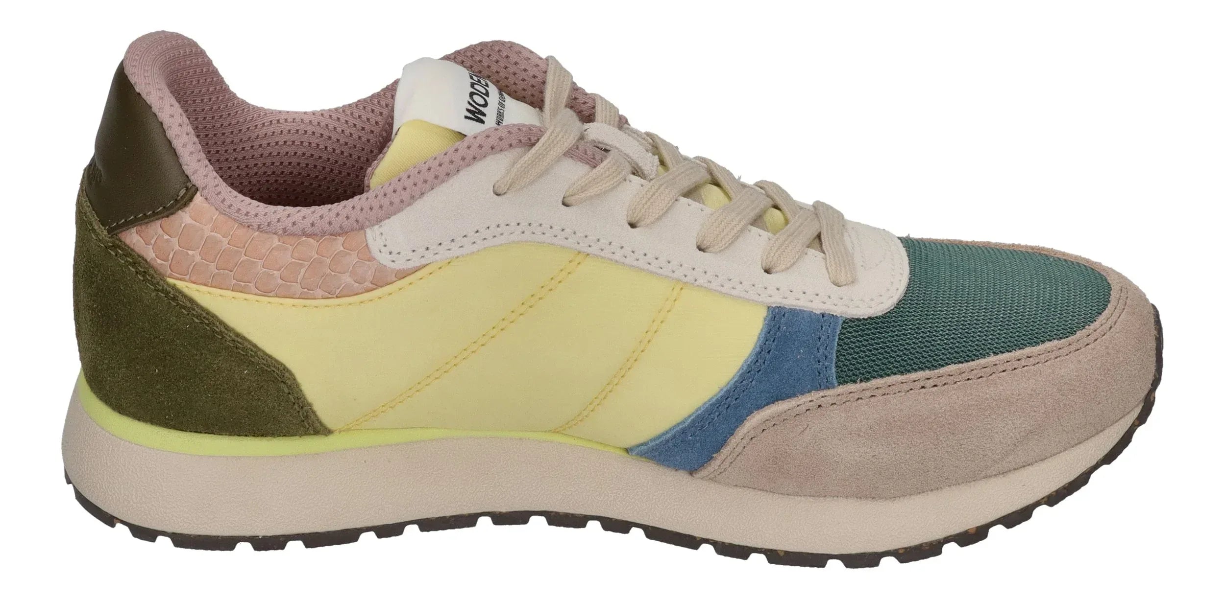 WODEN Damen Sneakers RONJA WL740 - dusty yellow multi