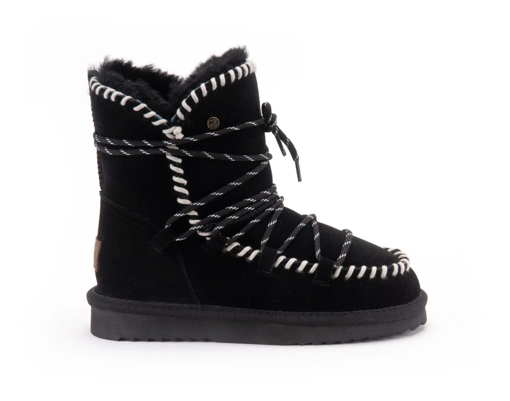 WARMBAT Winter Damenstiefel Boot WATURRA black – Stiefel - Schwarz | shoedealo.shop – Bild 6