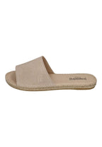 ESPADRIJ L'ORIGINALE Damen Pantolette PLAGE VELOUR beige