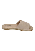 ESPADRIJ L'ORIGINALE Damen Pantolette PLAGE VELOUR beige
