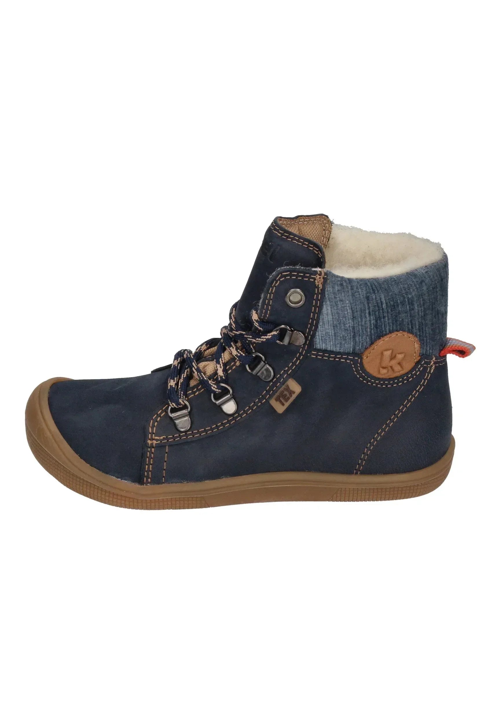 KOEL Barefoot Kinderstiefel - DEEMER WOOL - navy Auslaufmodell – Booties - Blau | shoedealo.shop – Bild 10