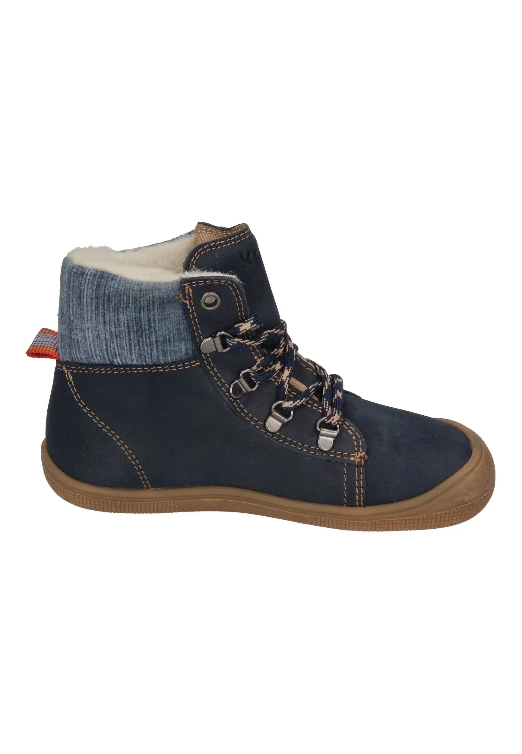 KOEL Barefoot Kinderstiefel - DEEMER WOOL - navy Auslaufmodell – Booties - Blau | shoedealo.shop – Bild 16