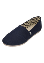 TOMS Damen Espadrilles - ALPARGATA WIDE 10020791 - navy heritage