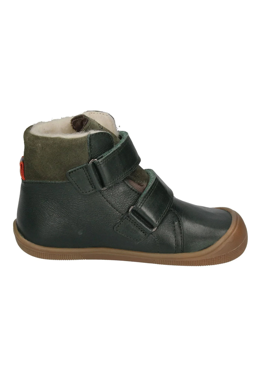 KOEL Barefoot Kinderstiefel - EMIL NAPA WOOL - green - Shoedeal