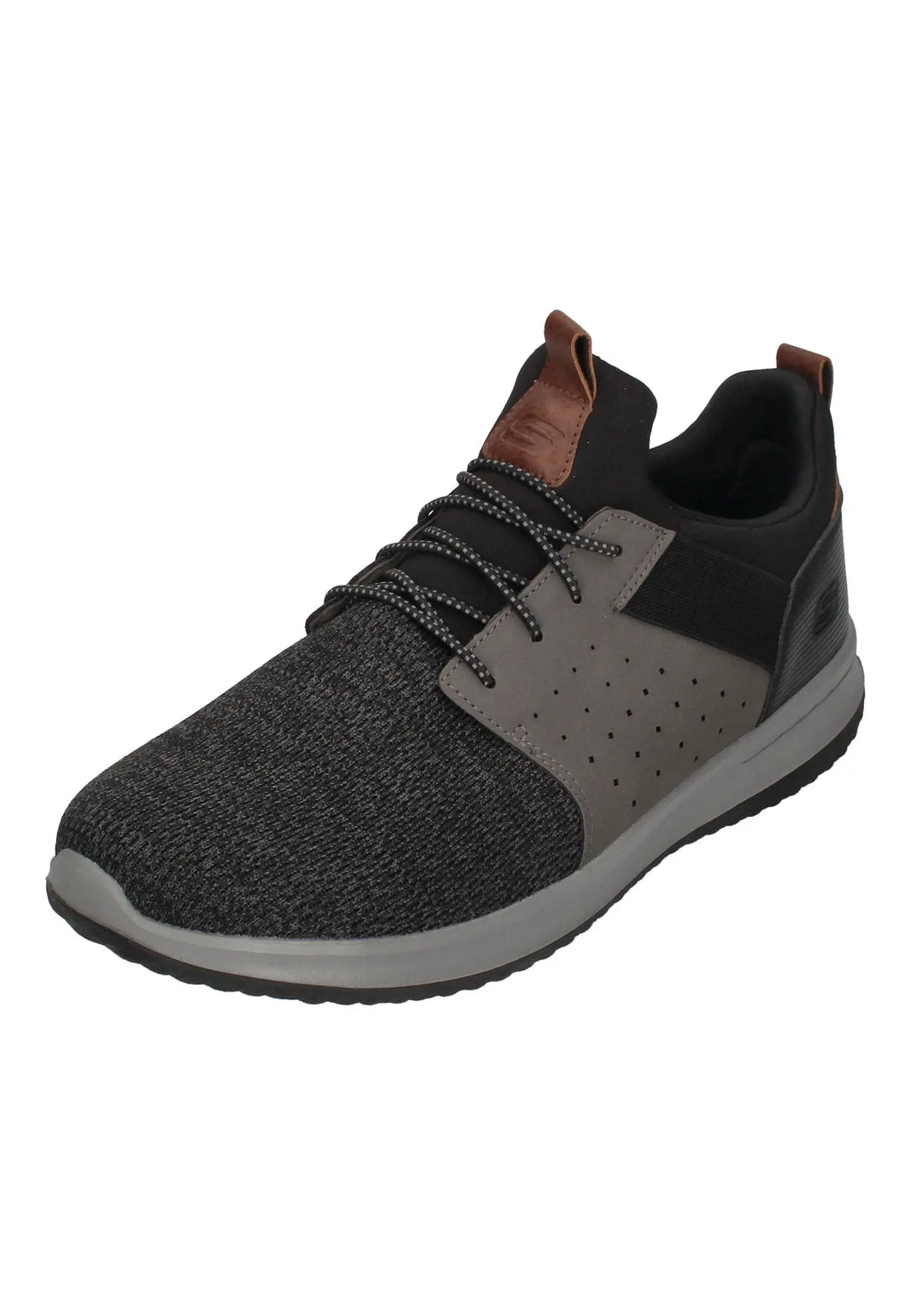 SKECHERS in Übergröße - DELSON CAMBEN 65474 - BKGY-1Z