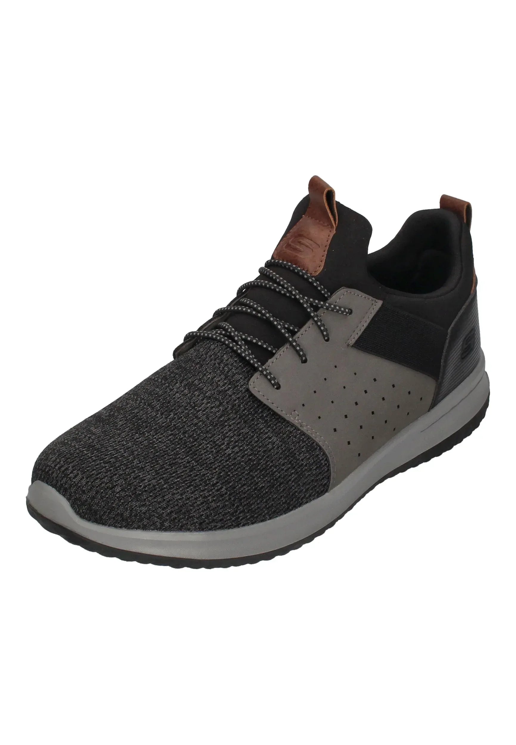 SKECHERS in Übergröße - DELSON CAMBEN 65474 - BKGY-1Z