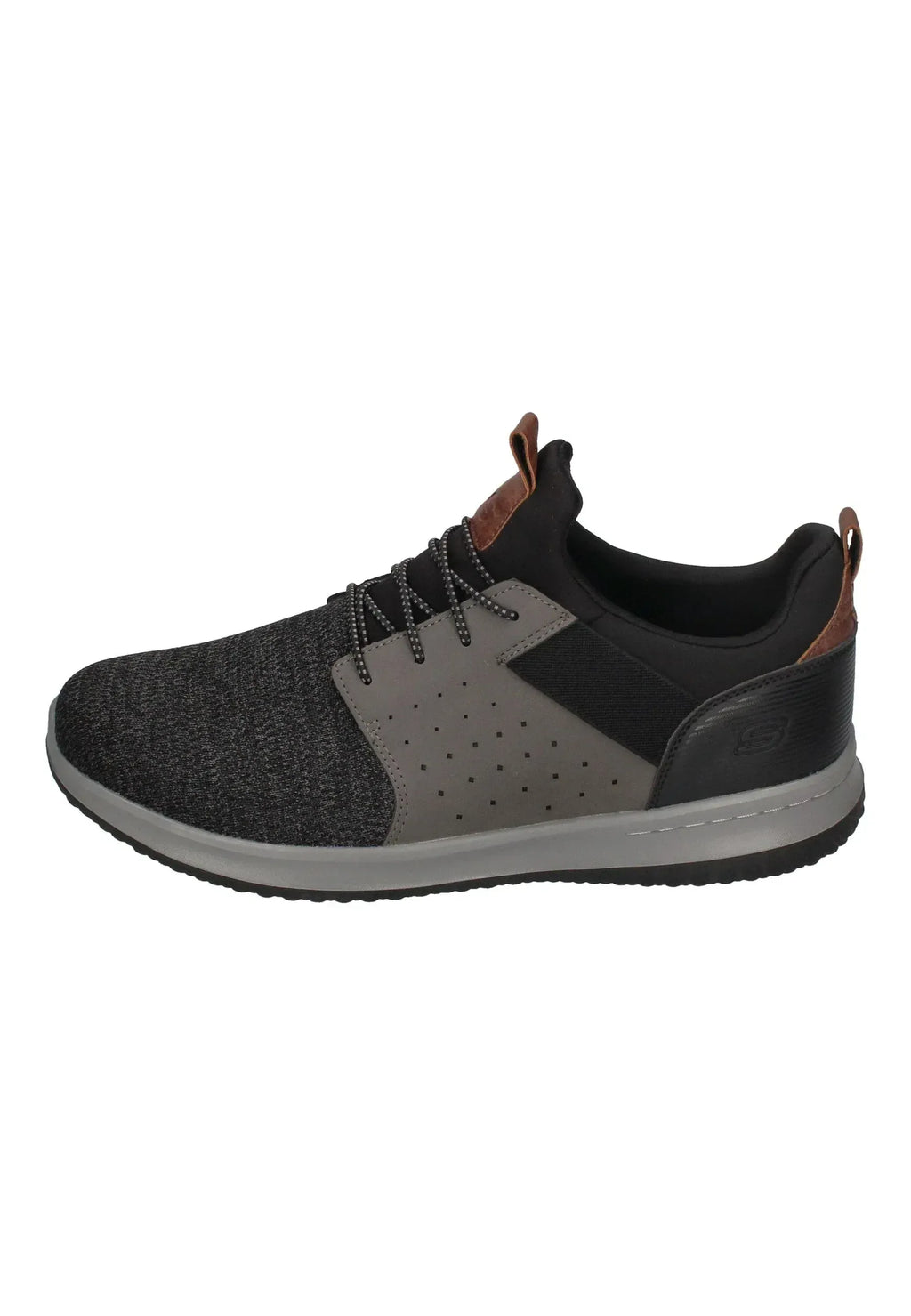 SKECHERS in Übergröße - DELSON CAMBEN 65474 - BKGY-0Z