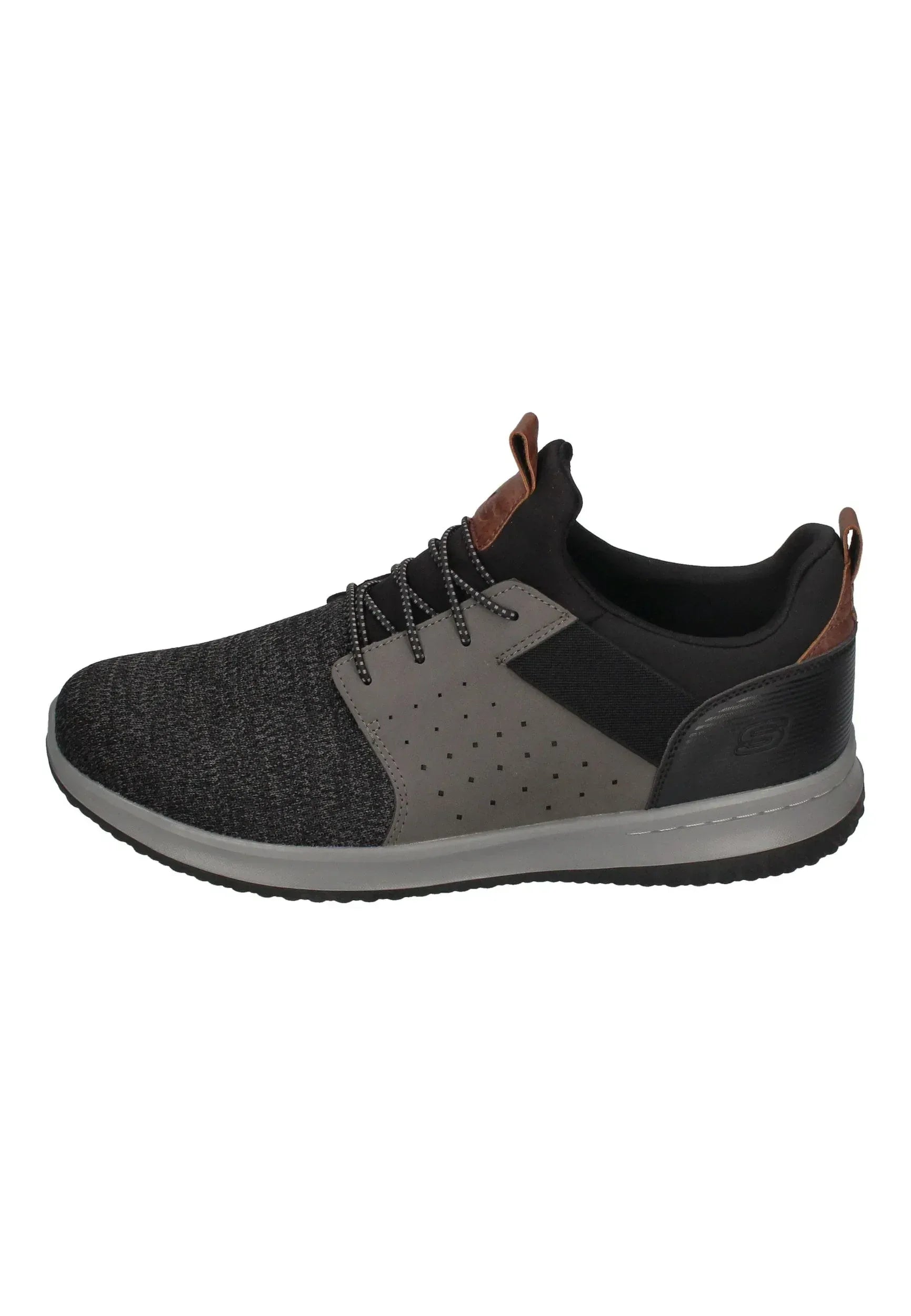 SKECHERS in Übergröße - DELSON CAMBEN 65474 - BKGY-0Z
