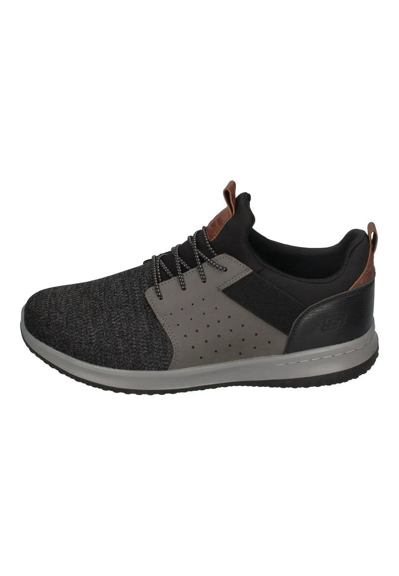 SKECHERS in Übergröße - DELSON CAMBEN 65474 - BKGY-0Z
