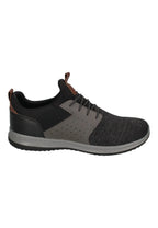 SKECHERS in Übergröße - DELSON CAMBEN 65474 - BKGY-3Z