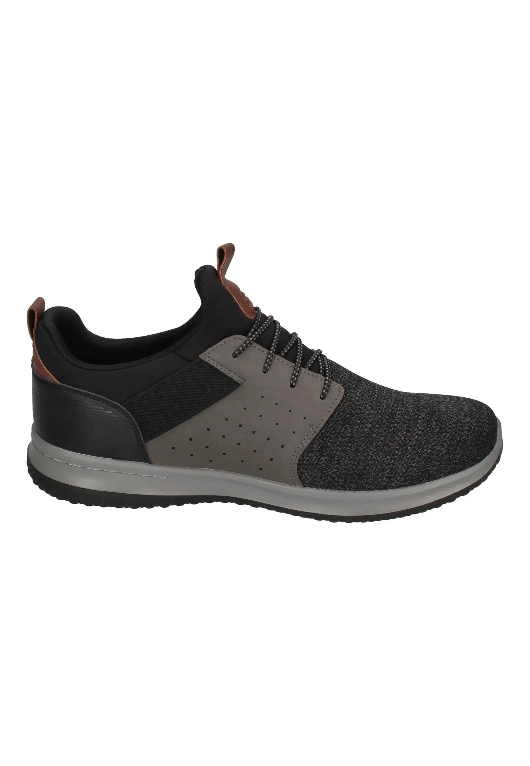 SKECHERS in Übergröße - DELSON CAMBEN 65474 - BKGY-3Z