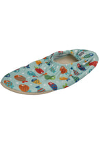 SLIPSTOP Kinder Hausschuhe Badeschuhe AQUARIUM green