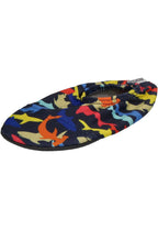 SLIPSTOP Hausschuhe Badeschuhe WILD Haie schwarz bunt-1Z