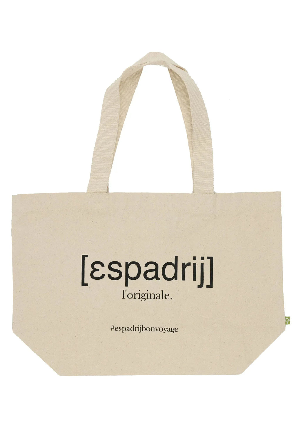 ESPADRIJ L'ORIGINALE Strandtasche BEACHTOTE LARGE natur