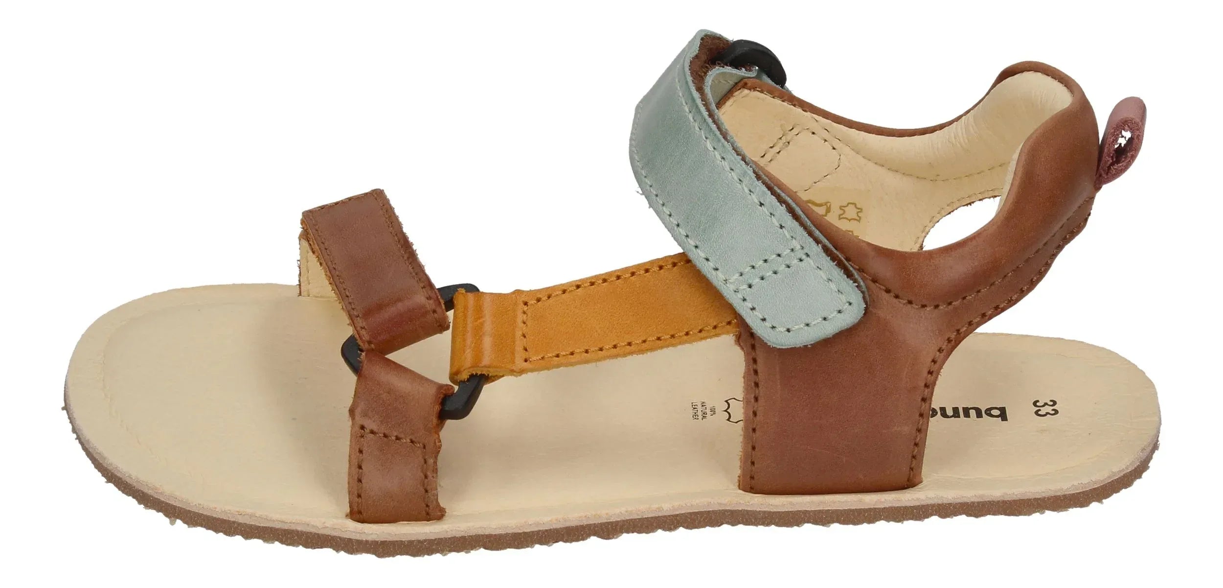 BUNDGAARD Teenager Barefoot Sandalen SKYE BG202200 tan-1