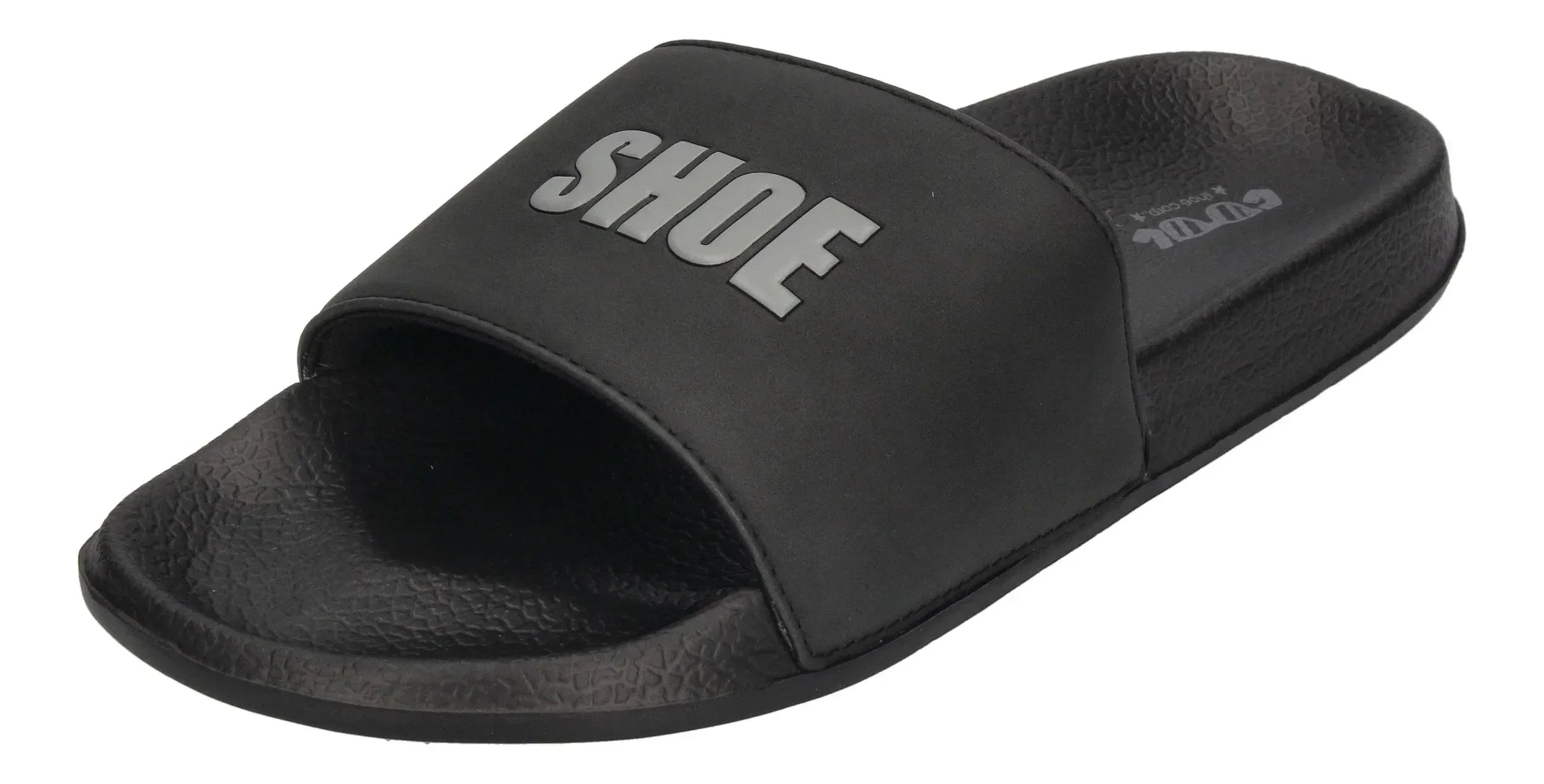 COOL SHOE Herrenschuhe Schlappe FLUX - black gray-0