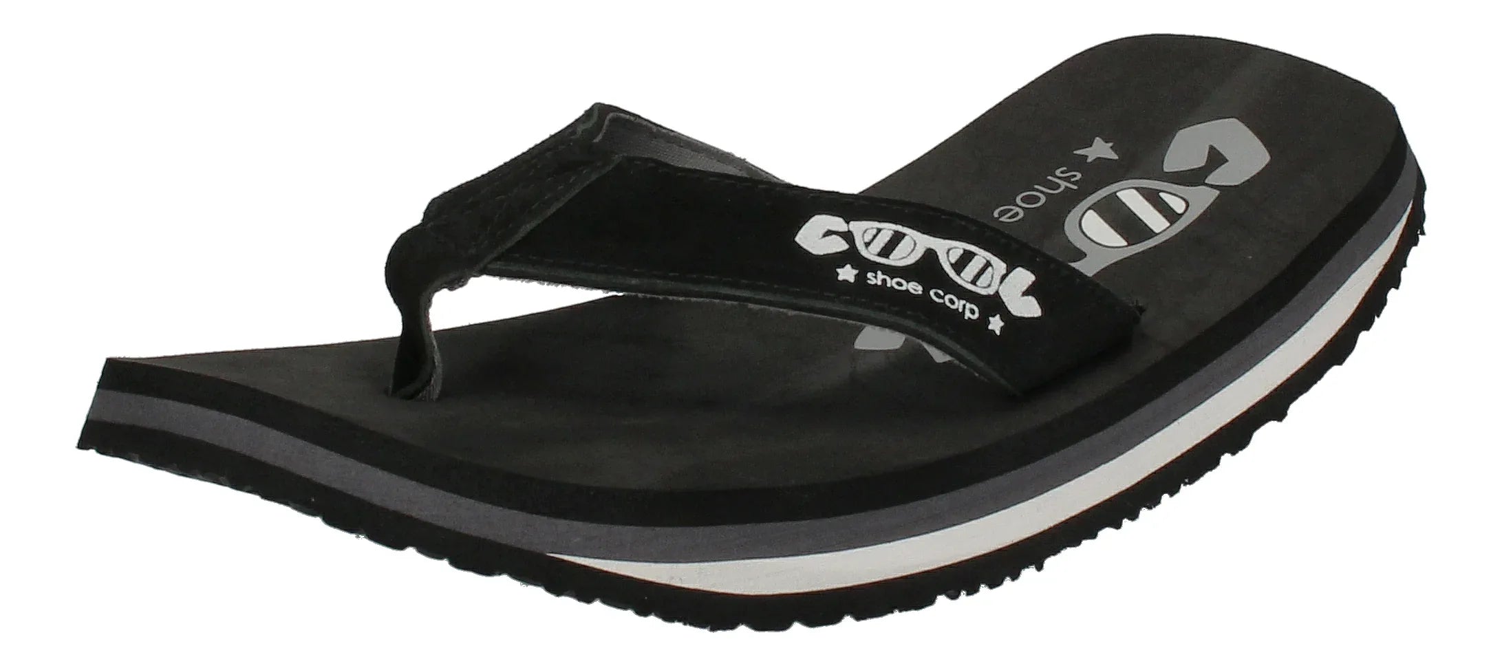 COOL SHOE Zehentrenner in Übergröße - ORIGINAL black 2-0