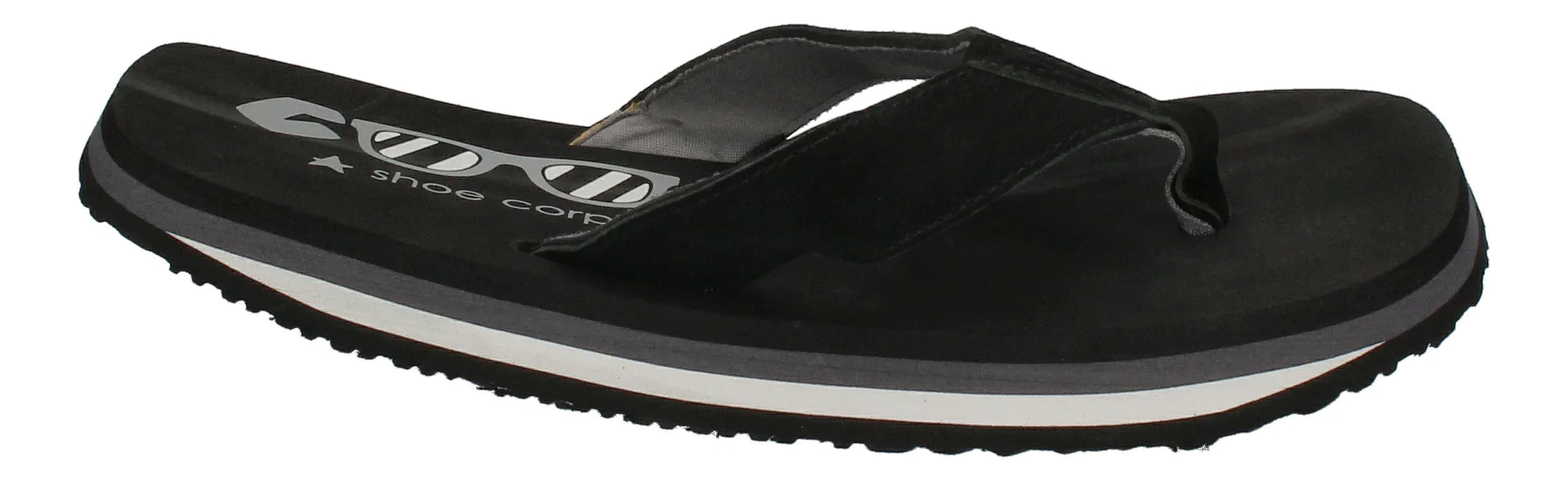 COOL SHOE Zehentrenner in Übergröße - ORIGINAL black 2-3