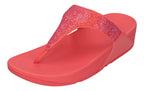FITFLOP Damen Zehentrenner LULU CRYSTAL TOE POST EC5 rosy coral