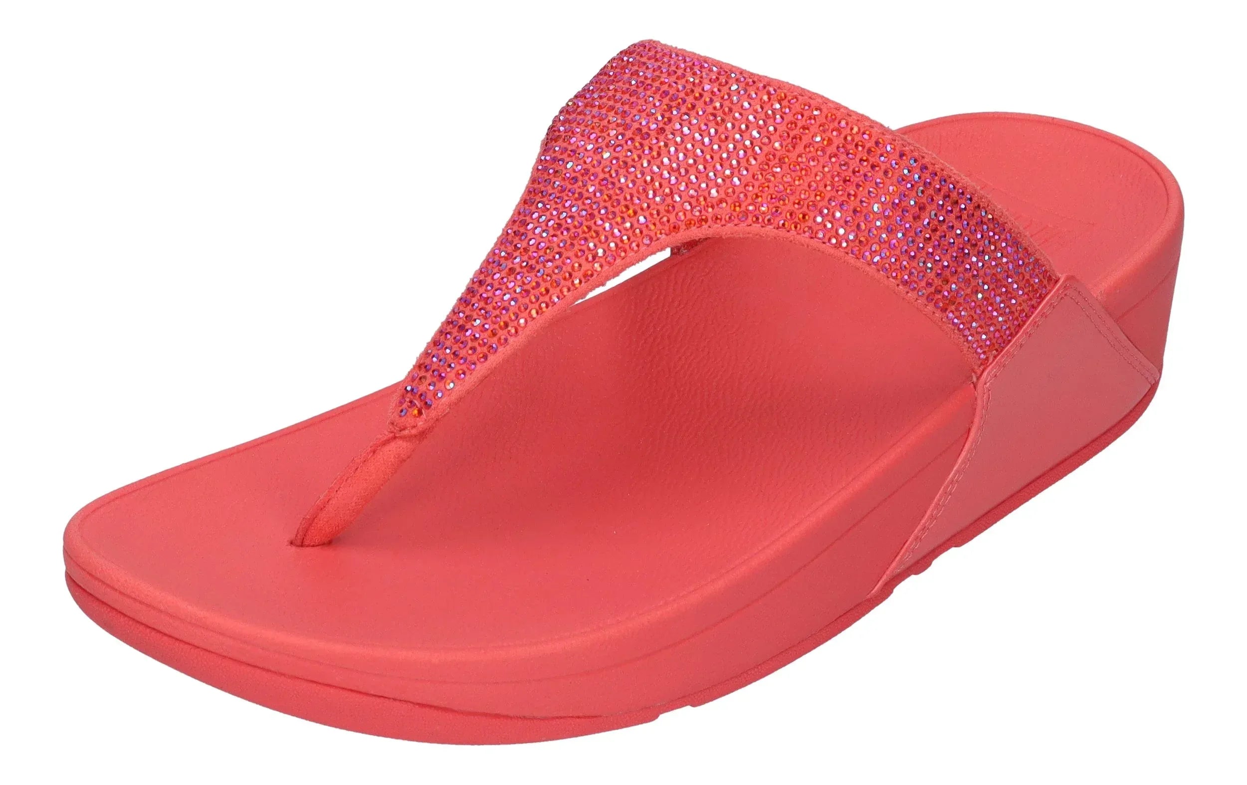 FITFLOP Damen Zehentrenner LULU CRYSTAL TOE POST EC5 rosy coral
