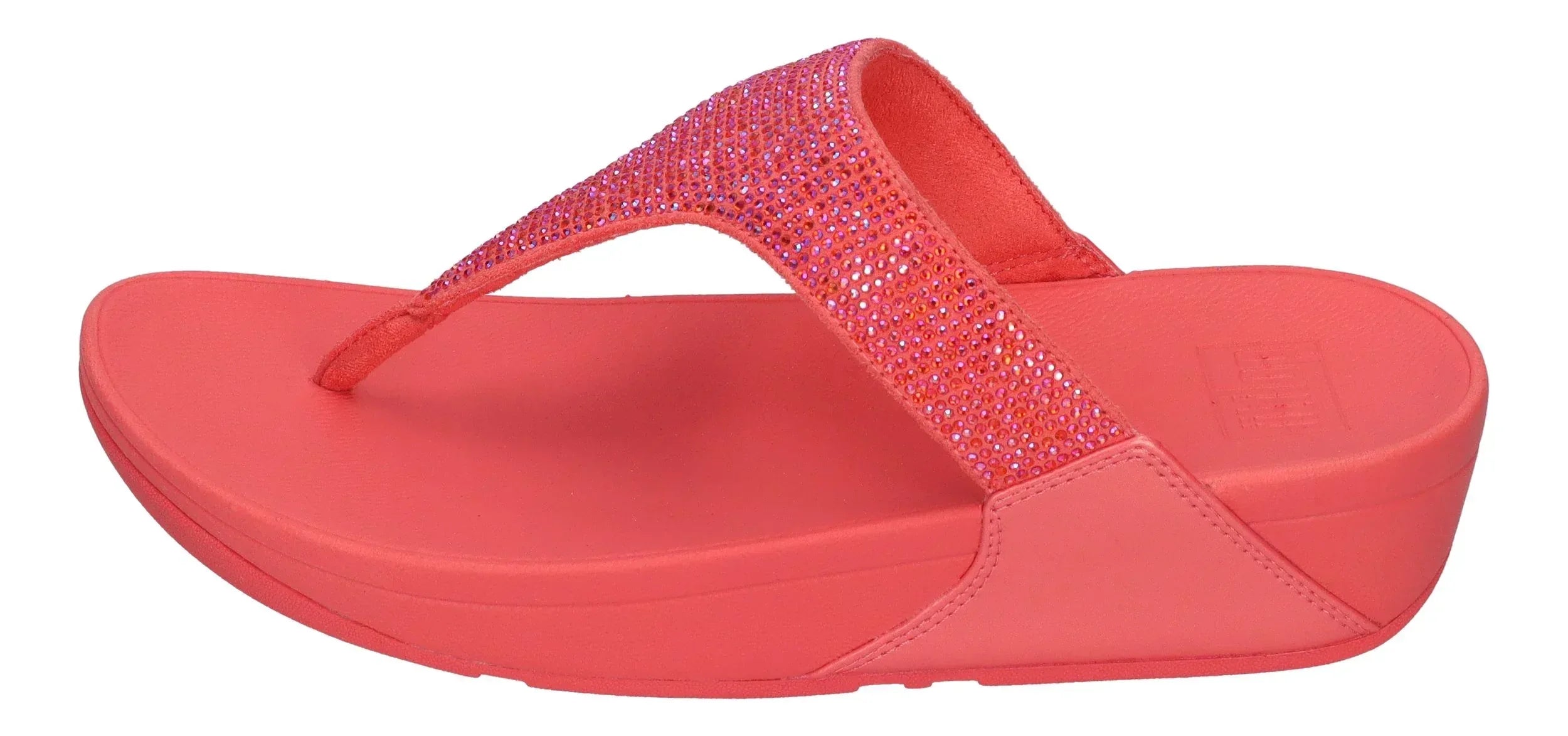 FITFLOP Damen Zehentrenner LULU CRYSTAL TOE POST EC5 rosy coral