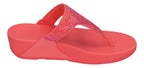 FITFLOP Damen Zehentrenner LULU CRYSTAL TOE POST EC5 rosy coral