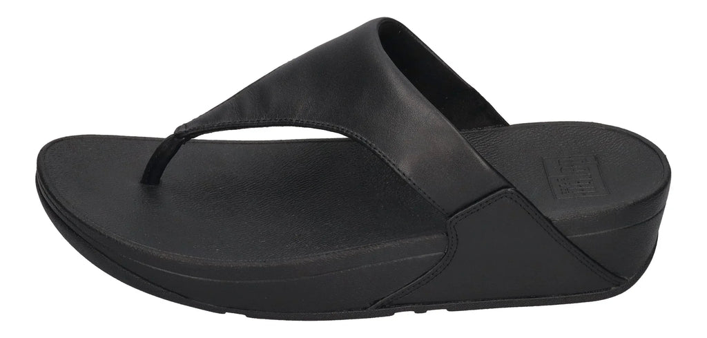 FITFLOP Zehentrenner LULU LEATHER TOE POST black