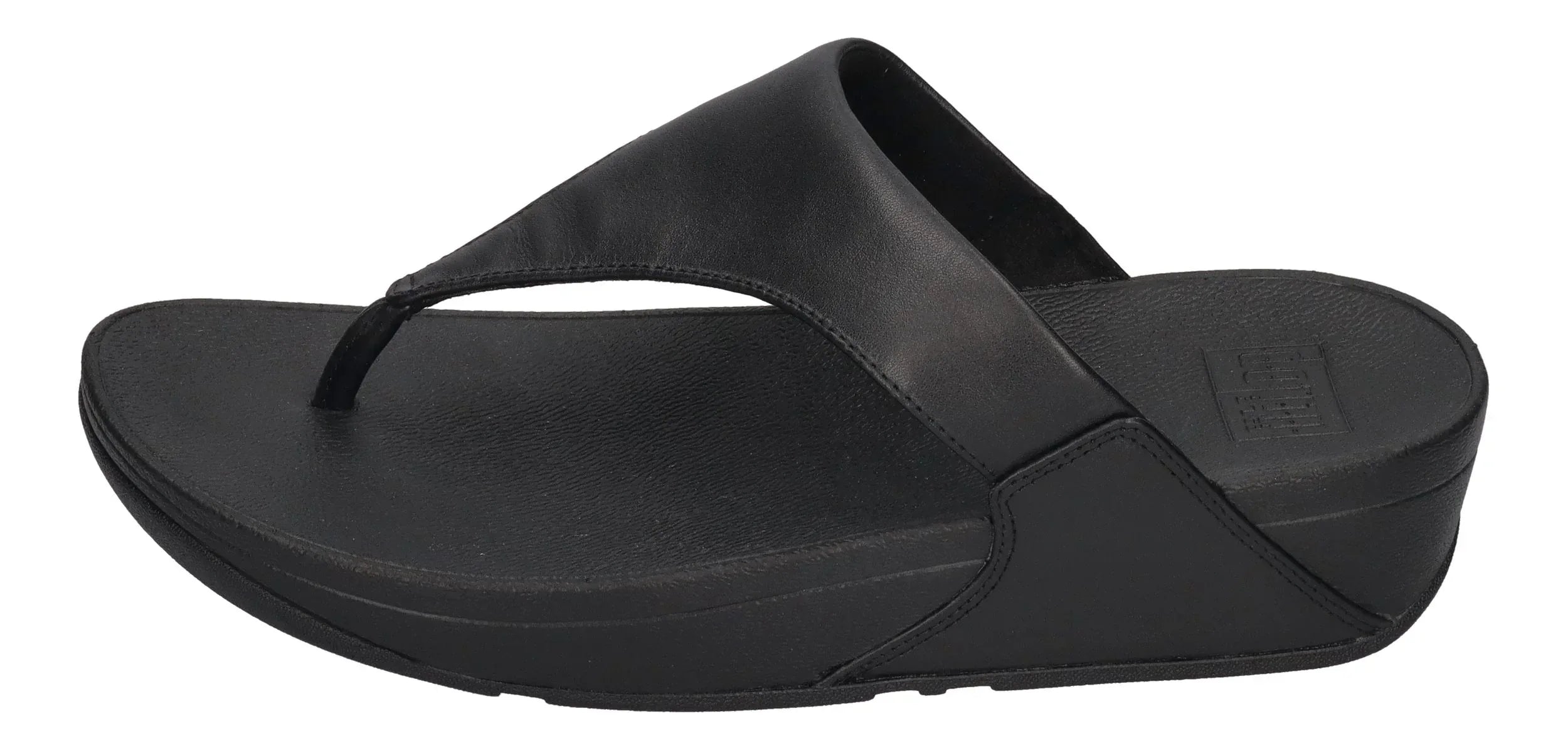 FITFLOP Zehentrenner LULU LEATHER TOE POST black