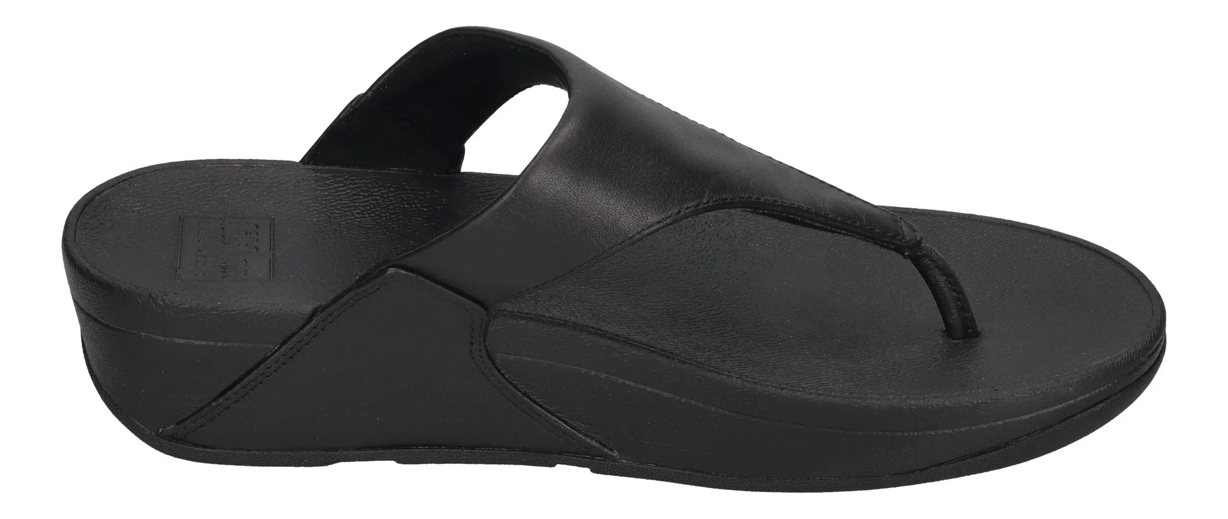 FITFLOP Zehentrenner LULU LEATHER TOE POST black