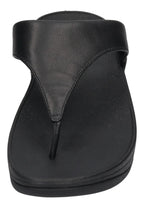 FITFLOP Zehentrenner LULU LEATHER TOE POST black