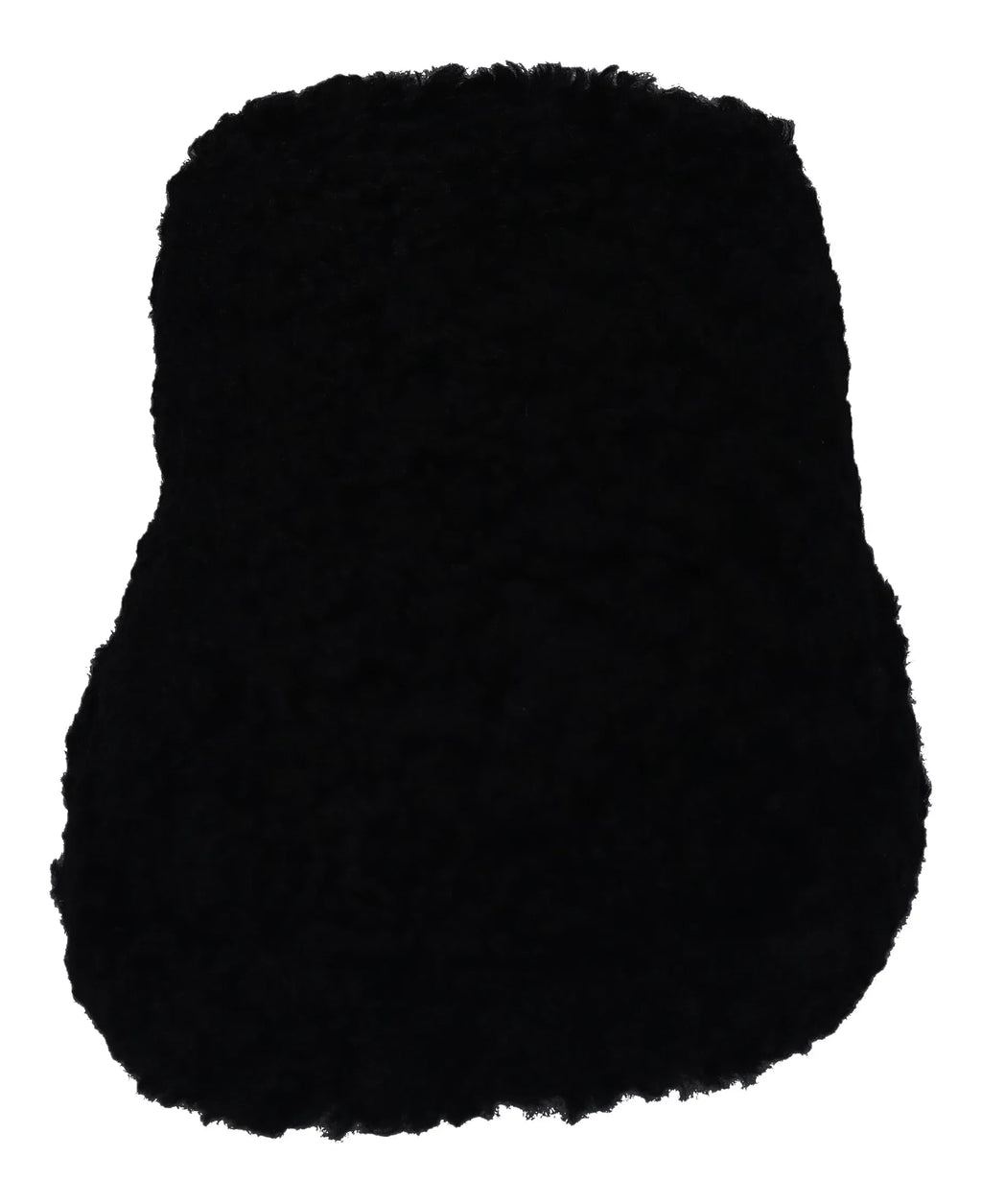 FITFLOP - iQUSHION D-LUXE PADDED TEDDY SLIPPER - all black