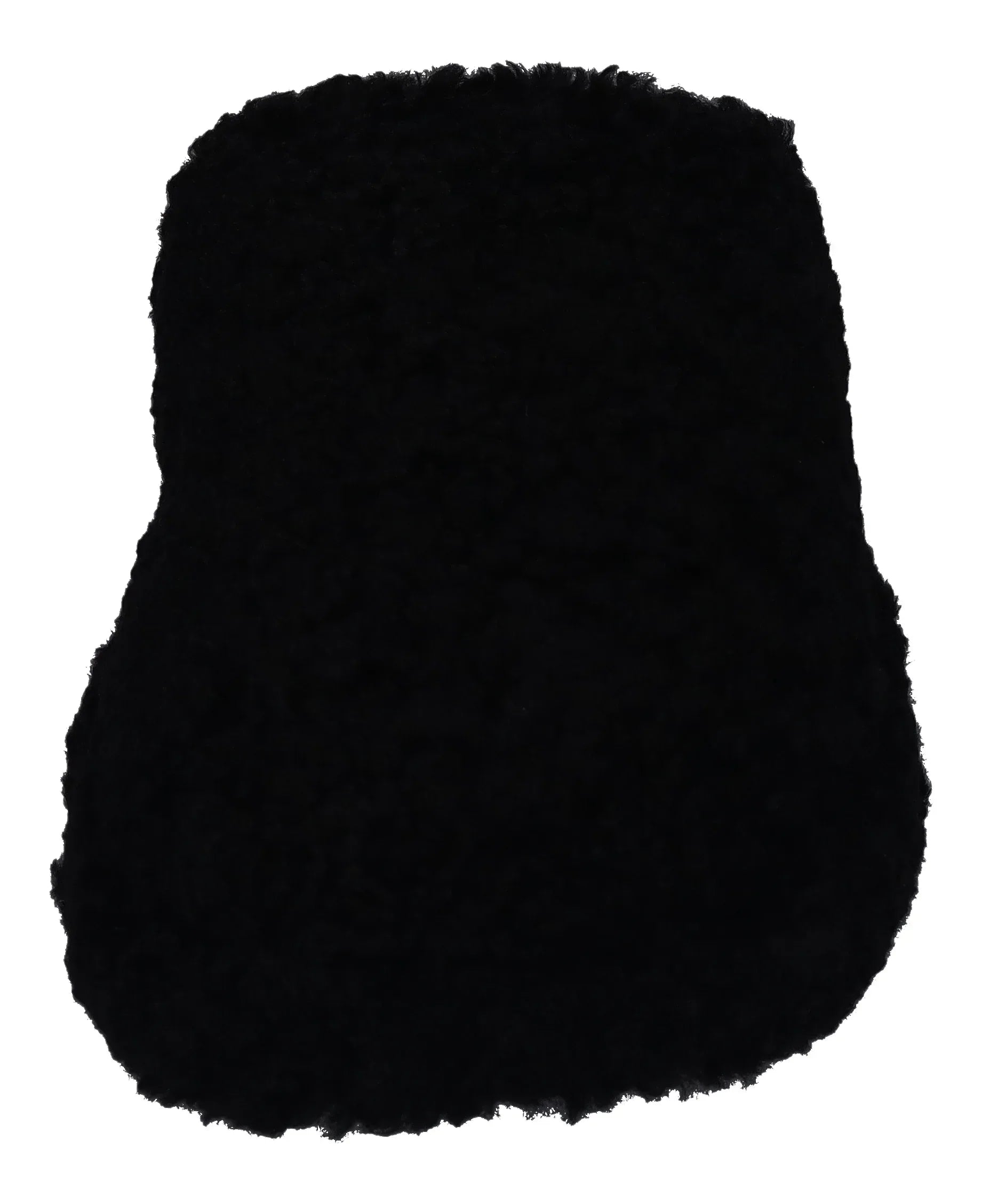 FITFLOP - iQUSHION D-LUXE PADDED TEDDY SLIPPER - all black