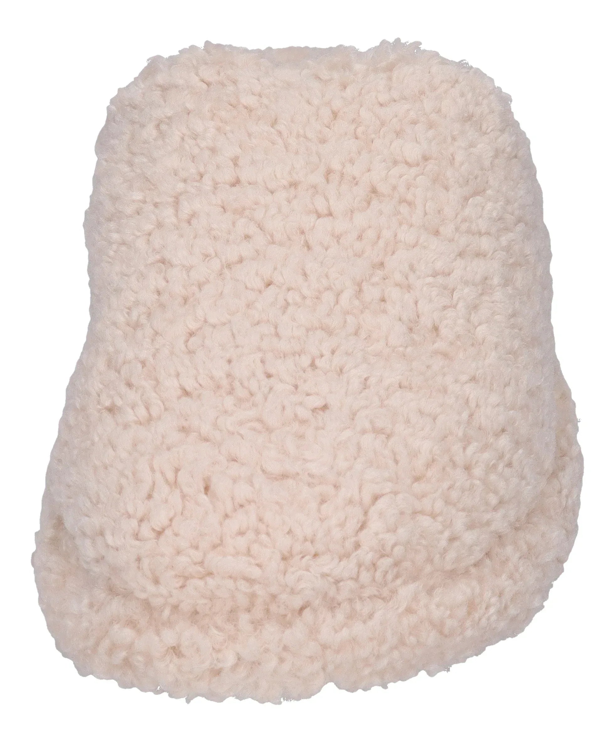 FITFLOP - iQUSHION D-LUXE PADDED TEDDY SLIPPER - milk ice