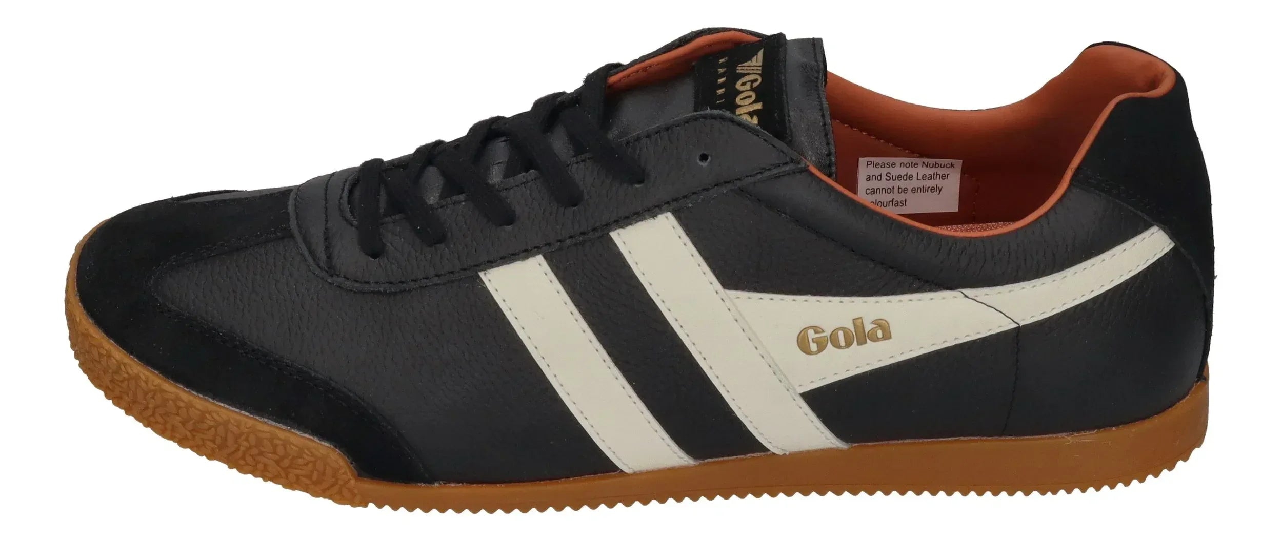 GOLA Herren Sneakers in Übergröße HARRIER LEATHER black white moody
