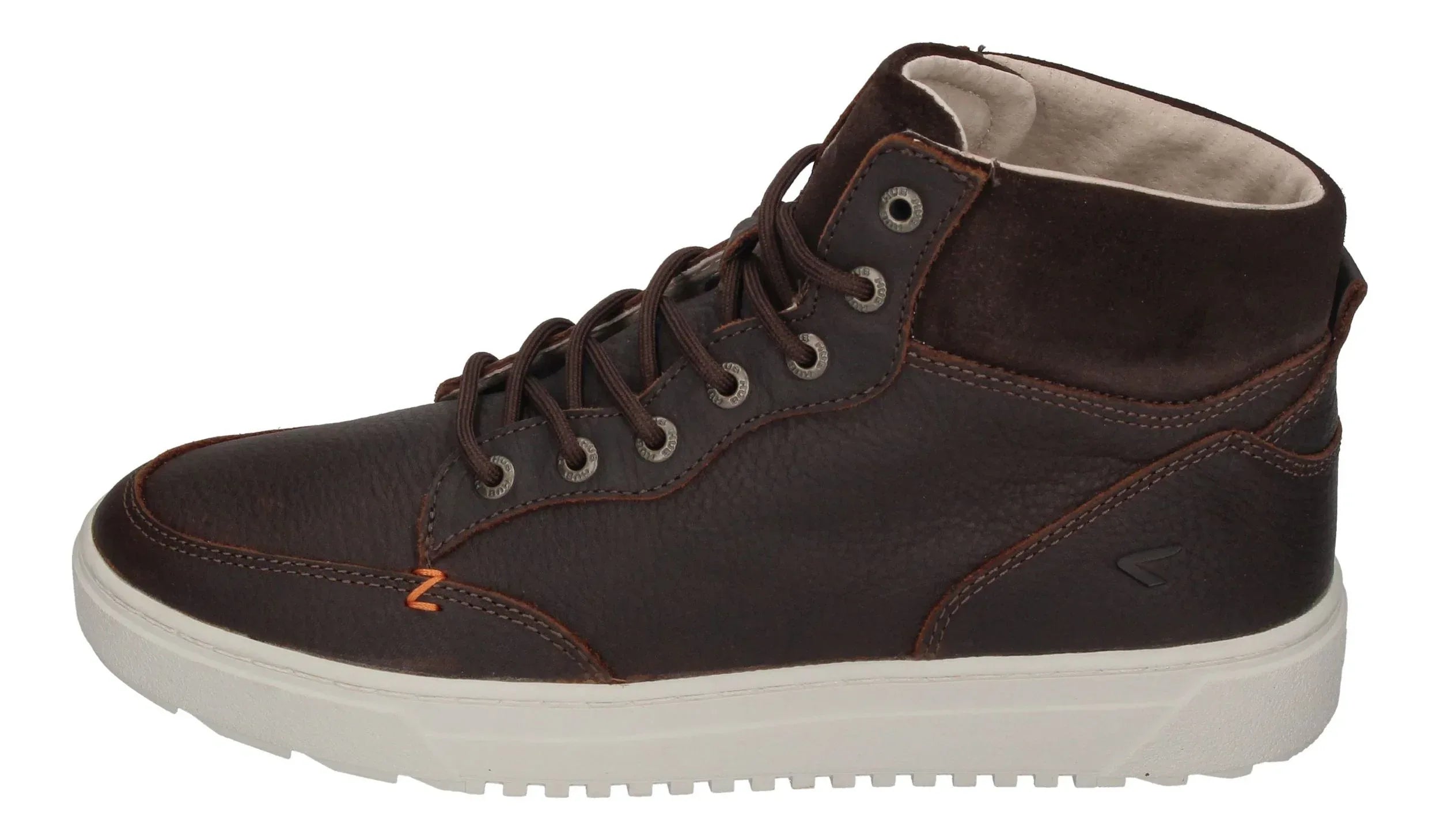 HUB FOOTWEAR Sneakers - DUNDEE L65 dark brown white-1