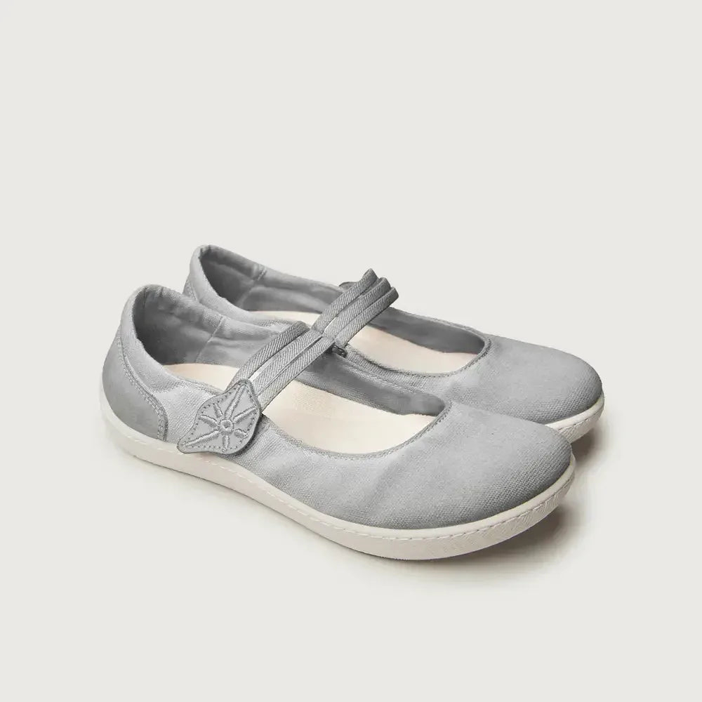 SUNNI SABBI Damen Barfußschuhe Halbschuhe MISEN-055 gris
