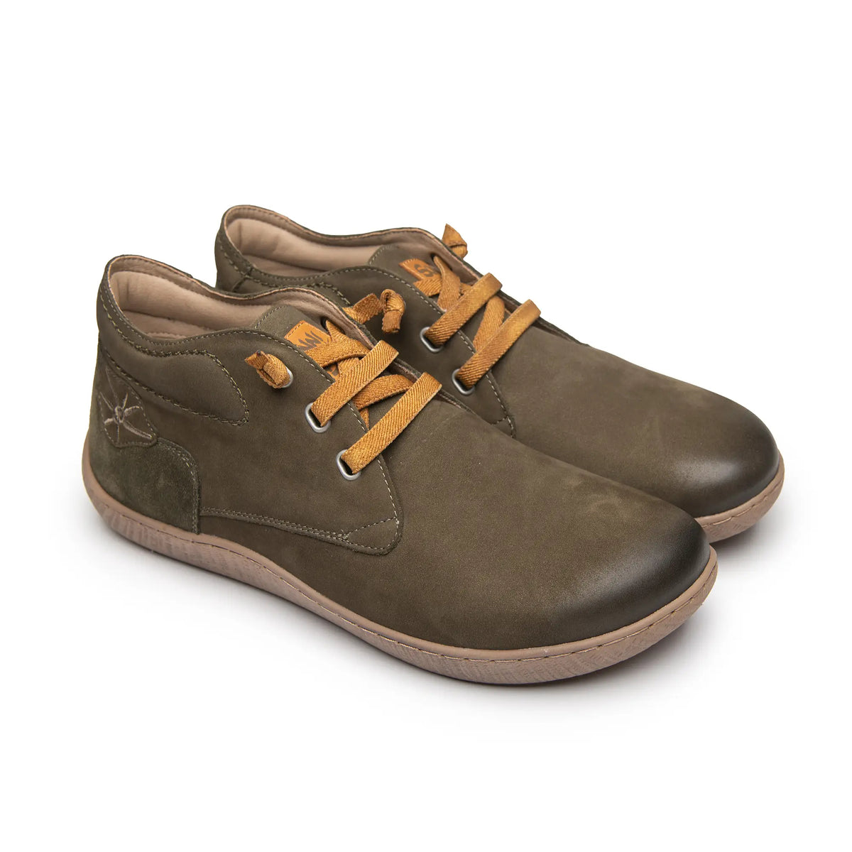 SUNNI SABBI Herren Barfußschuhe Boots IWAKI-016 kaki