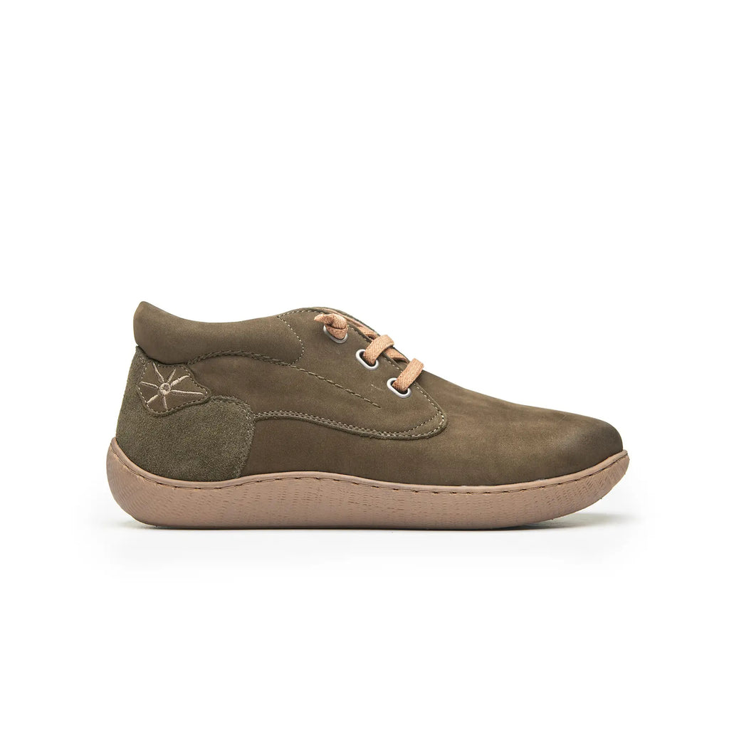 SUNNI SABBI Damen Barfußschuhe Booties NARU-066 kaki