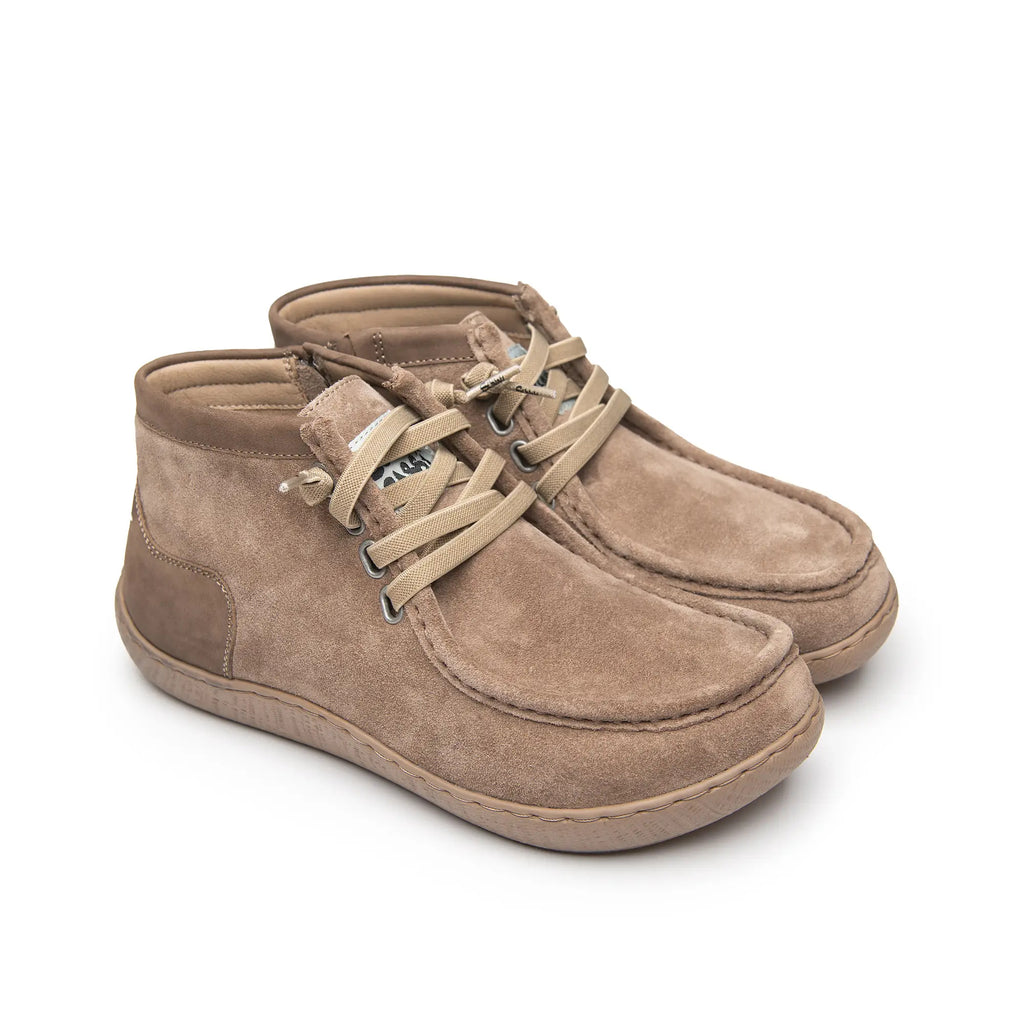 SUNNI SABBI Damen Barfußschuhe Boots NAYA-072 taupe