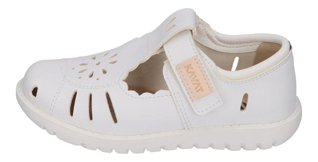 KAVAT Kinder - Ballerina BLOMBACKA XC - white – Halbschuh – Bild 2