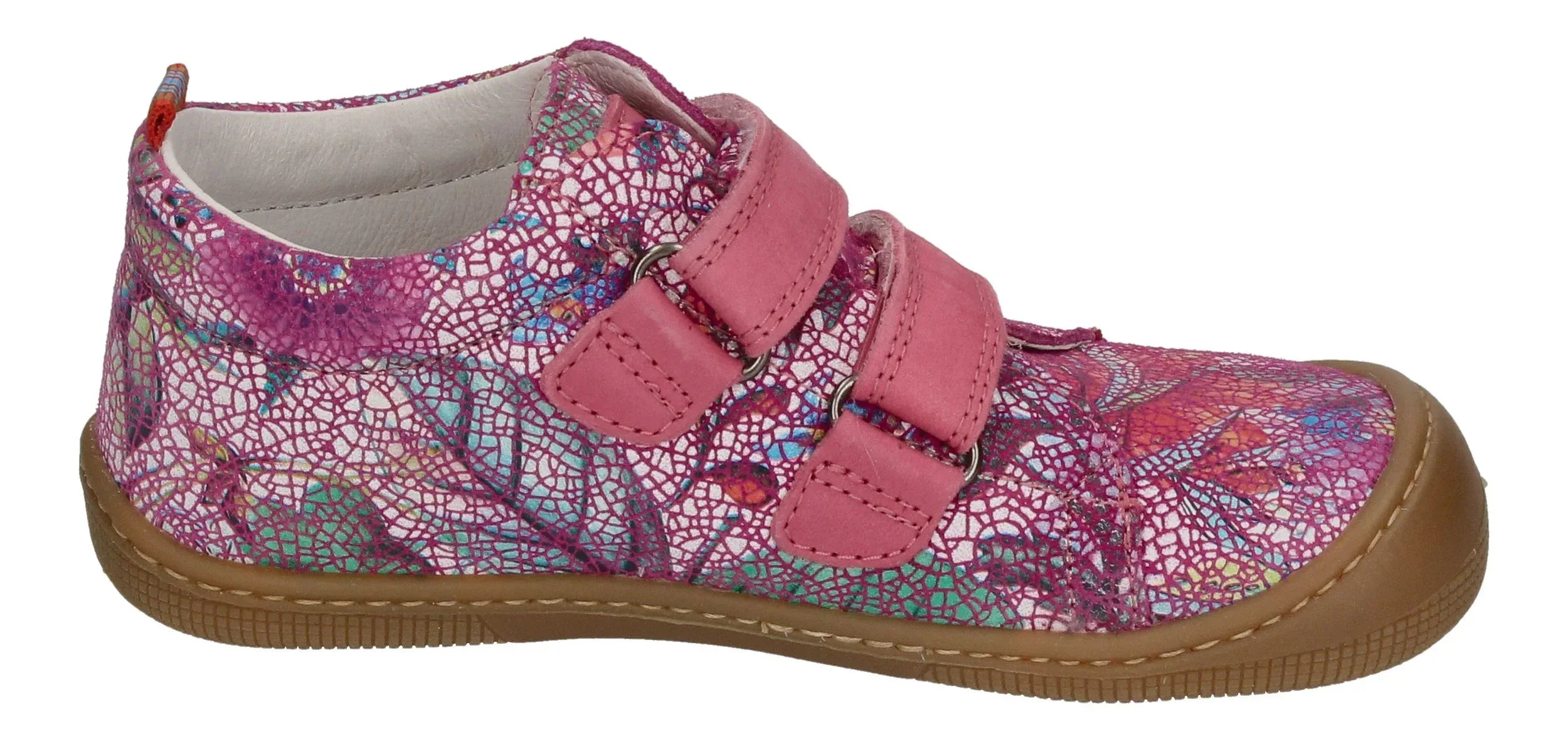 KOEL Barefoot Kinder Sneakers DANNY FANTASY 650 fuchsia flowers – Barfußschuhe - ["gid://shopify/Metaobject/18663292 – Bild 4