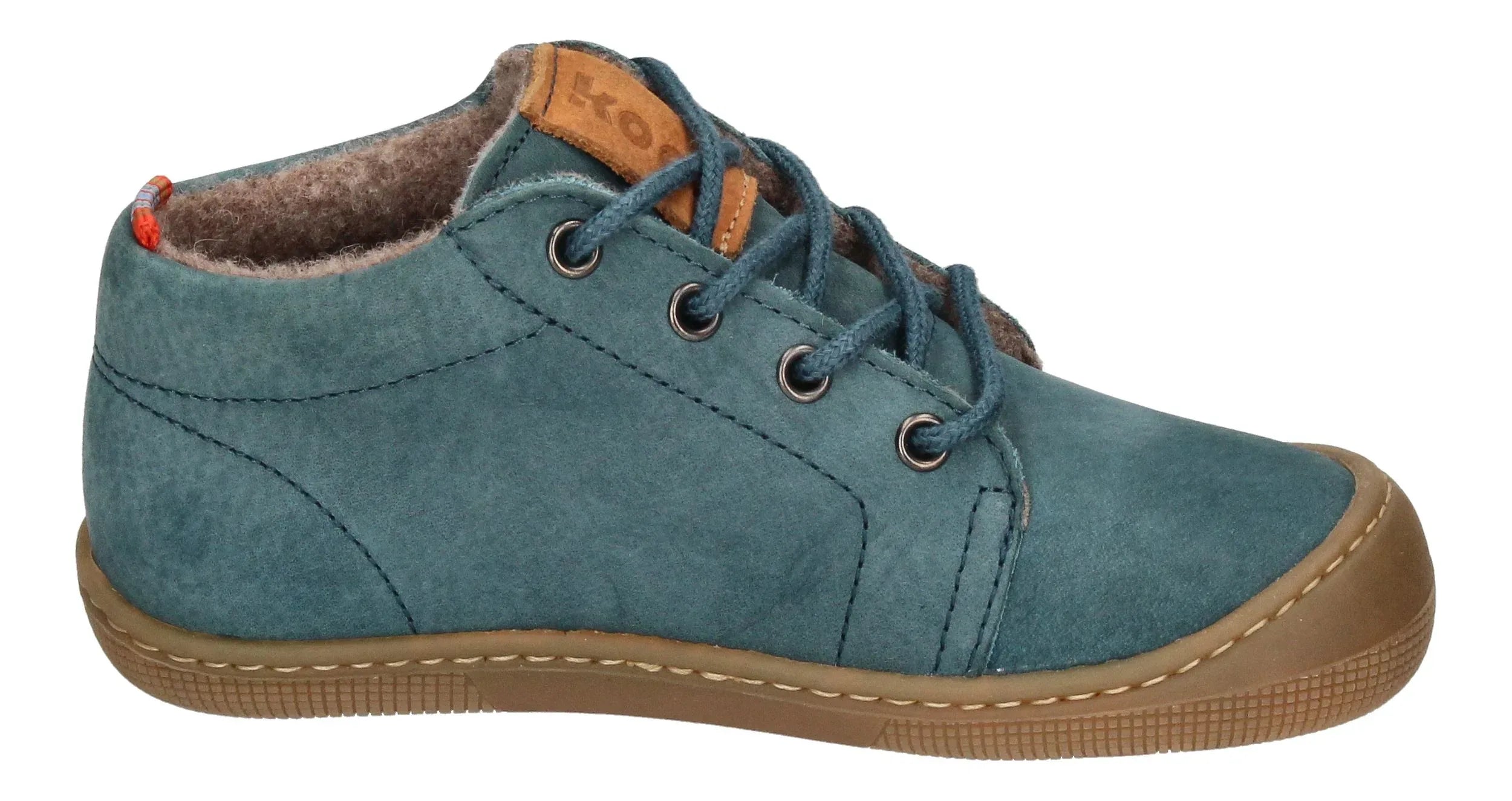 KOEL Barefoot Kinder Übergangsschuhe Sneakers DELI HYDRO FELT turquoise – Barfußschuhe - Türkis | shoedealo.shop – Bild 4