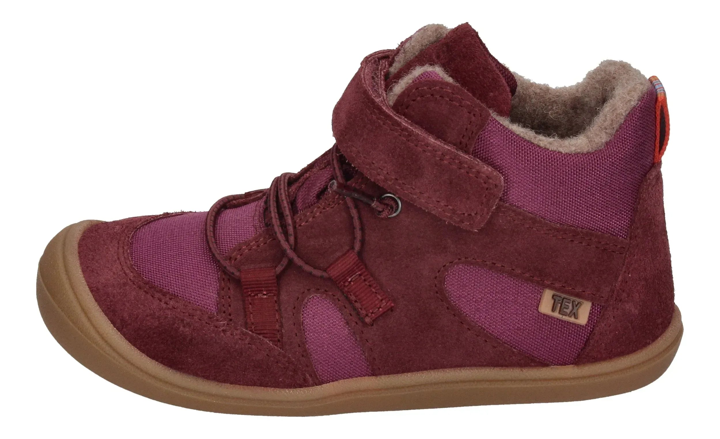 KOEL Barefoot Kinder Übergangsschuhe Sneakers BEAU WOOL bordo – Barfußschuhe | shoedealo.shop – Bild 9