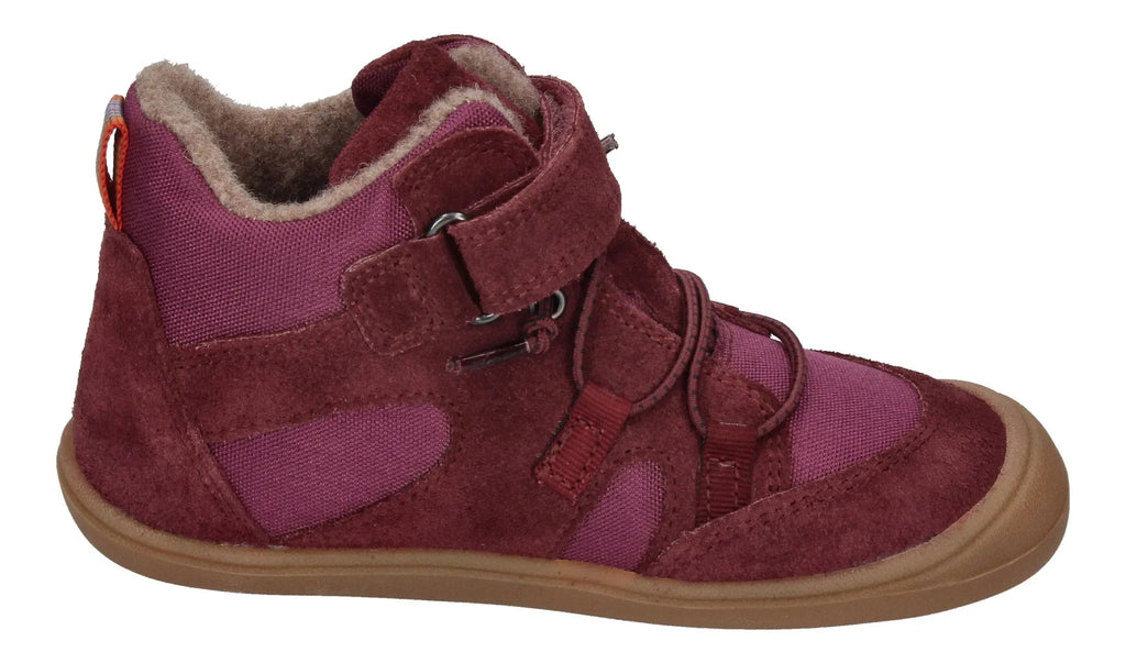 KOEL Barefoot Kinder Übergangsschuhe Sneakers BEAU WOOL bordo – Barfußschuhe | shoedealo.shop – Bild 11