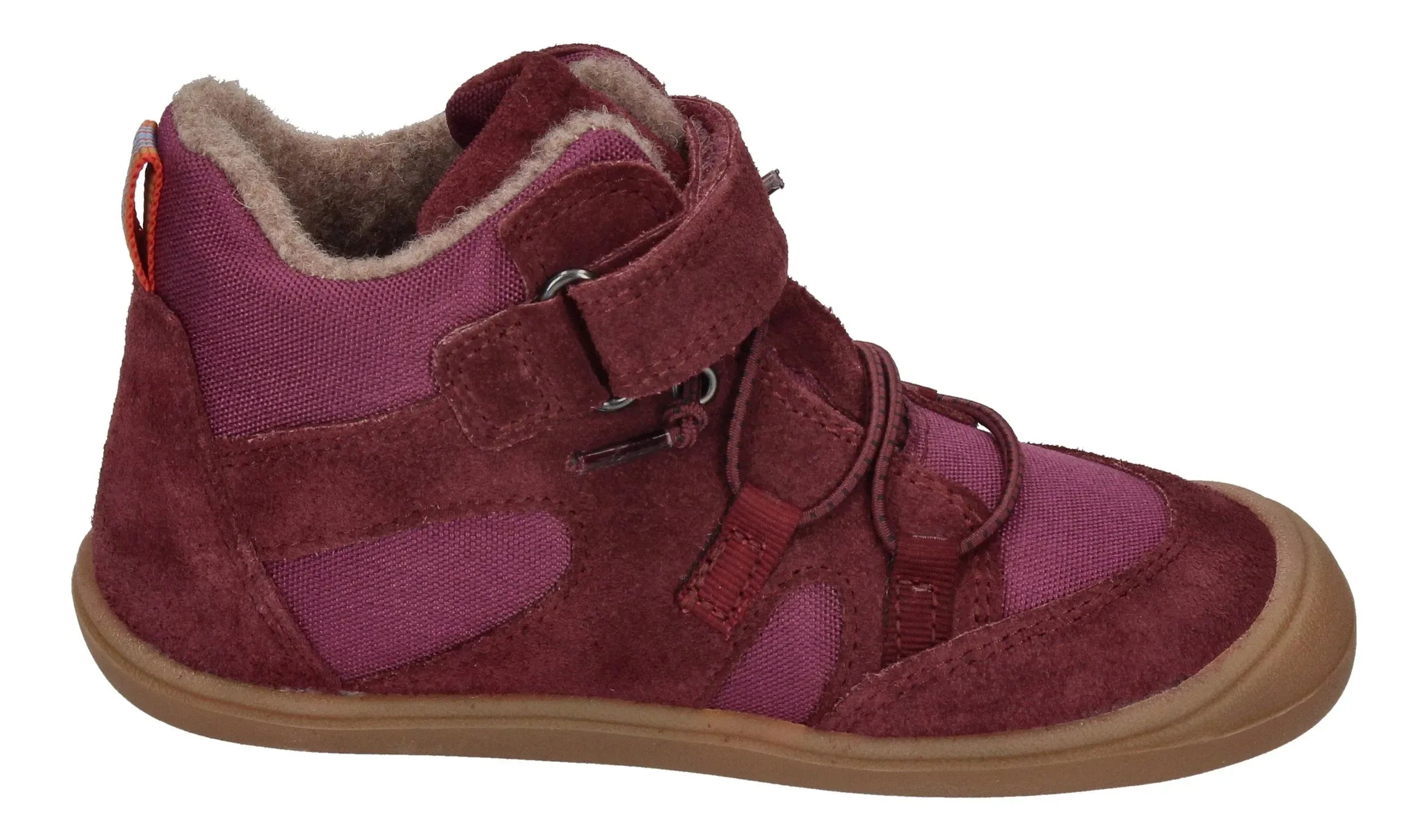 KOEL Barefoot Kinder Übergangsschuhe Sneakers BEAU WOOL bordo – Barfußschuhe | shoedealo.shop – Bild 11
